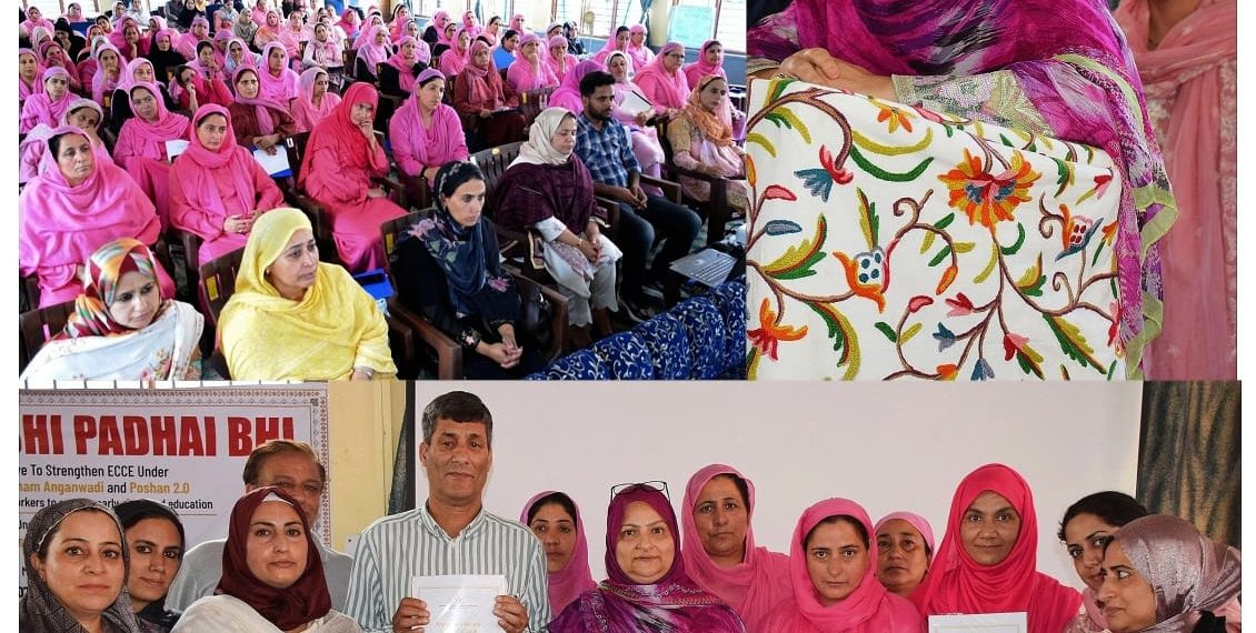 Mission Director Poshan inaugurates Training for Sanginis under ‘Poshan Bhi Padhai Bhi’ at Srinagar