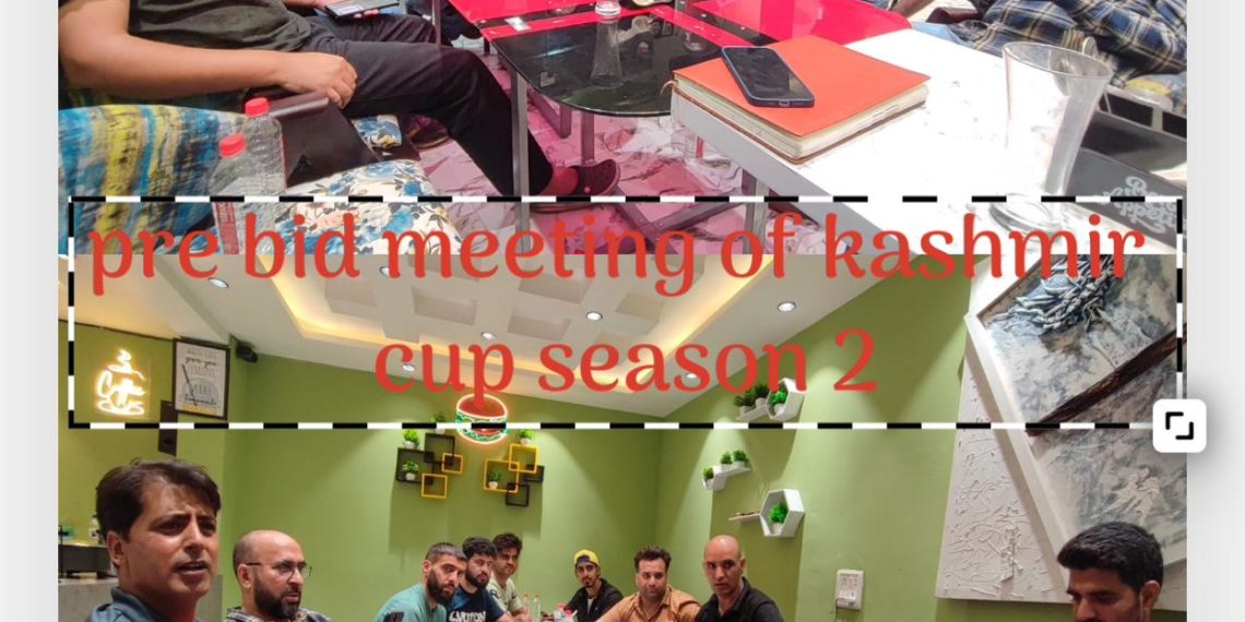 Dalgate Sports Club Announces Kashmir Cup Season 2 on the Lines of IPL