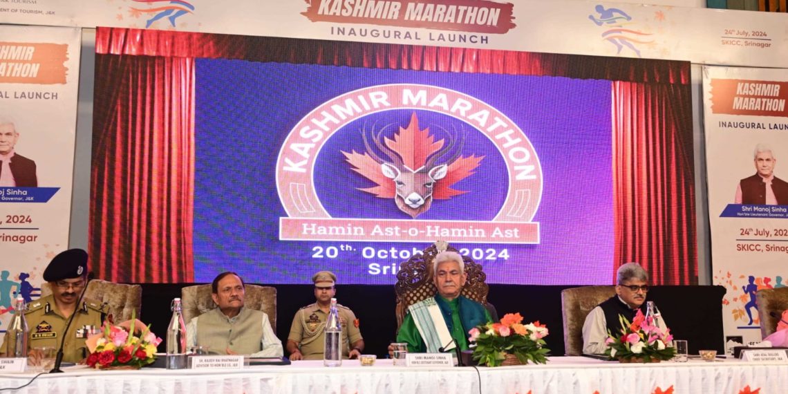 Srinagar to host Kashmir Marathon on 20th October