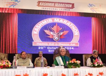 Srinagar to host Kashmir Marathon on 20th October