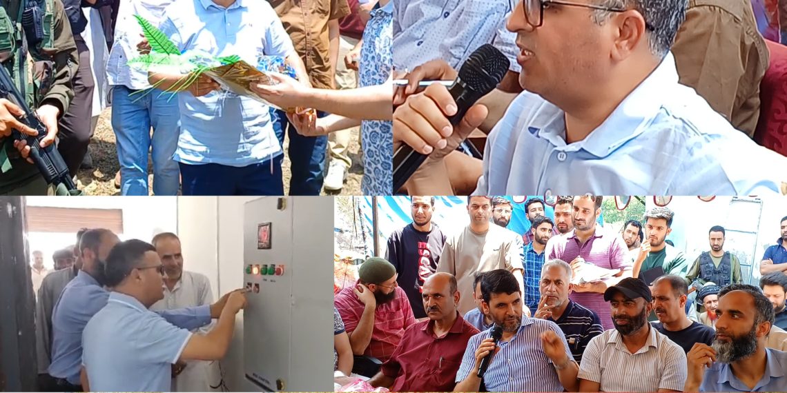 DC Bandipora tours Ajas; holds Public Outreach Programme In Cherwan Ajas.