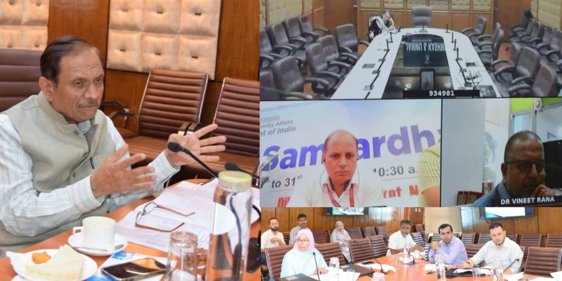 Advisor Bhatnagar chairs 29th BoDs meet of JKWDC