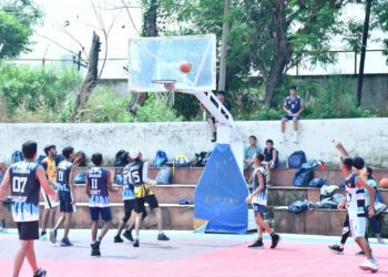 Sports Zone Gandhi Nagar Emerges winner In Basketball, Badminton Competitions