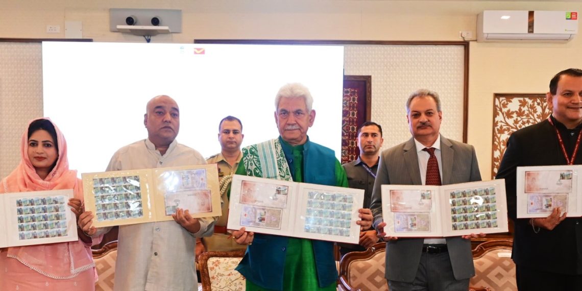 Lt Governor releases commemorative postage stamp to honour the contributions of Wazir Mohd Hakla Poonchi