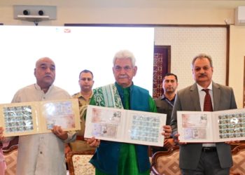 Lt Governor releases commemorative postage stamp to honour the contributions of Wazir Mohd Hakla Poonchi