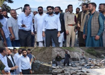 Work on much awaited & crucial Sitaharan- Tosamaidan Road Project begins in Budgam