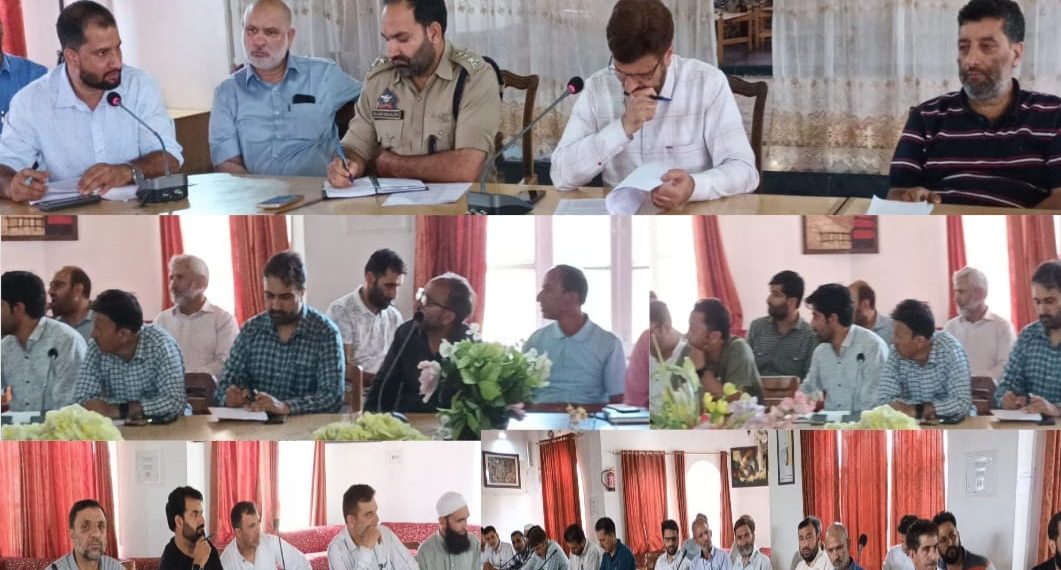 ADC Handwara reviews preparations for Independence Day-2024 at Handwara Sub Division