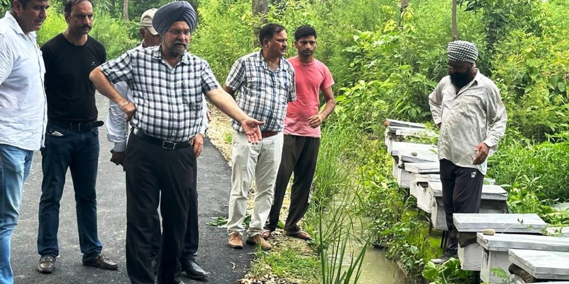 Director Agriculture Jammu assesses Agricultural Projects and HADP initiatives in Marh Sub Division