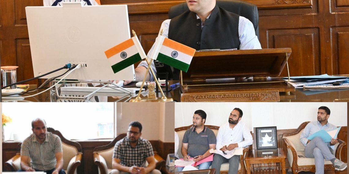 DC Kulgam reviews functioning of Revenue Department