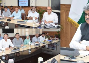 CS stresses for timely completion of roads projects across J&K