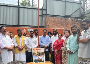 BJP Kashmir Unit Celebrates Kargil Vijay Diwas Across Kashmir Valley.