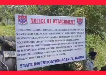 SIA Attaches Property of Absconding Narco Terrorist in Poonch