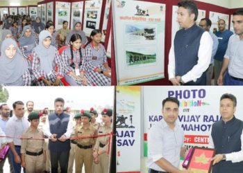 DC Srinagar inaugurates Photo Exhibition on Kargil Vijay Diwas at Kendra Vidyalaya Batwara