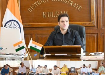 DC Kulgam reviews functioning of District Employment & Counseling Centre and Labour Department