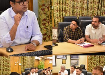 Commissioner SMC reviews progress on State-of-the-Art Modern Abattoir in Srinagar City