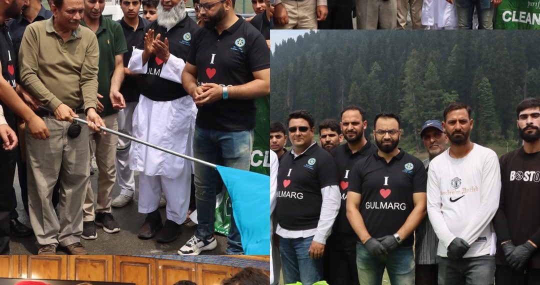 Advisor to LG, Shri Rajiv Rai Bhatnagar Flags Off Cleanliness Drive in Gulmarg