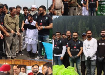 Advisor to LG, Shri Rajiv Rai Bhatnagar Flags Off Cleanliness Drive in Gulmarg