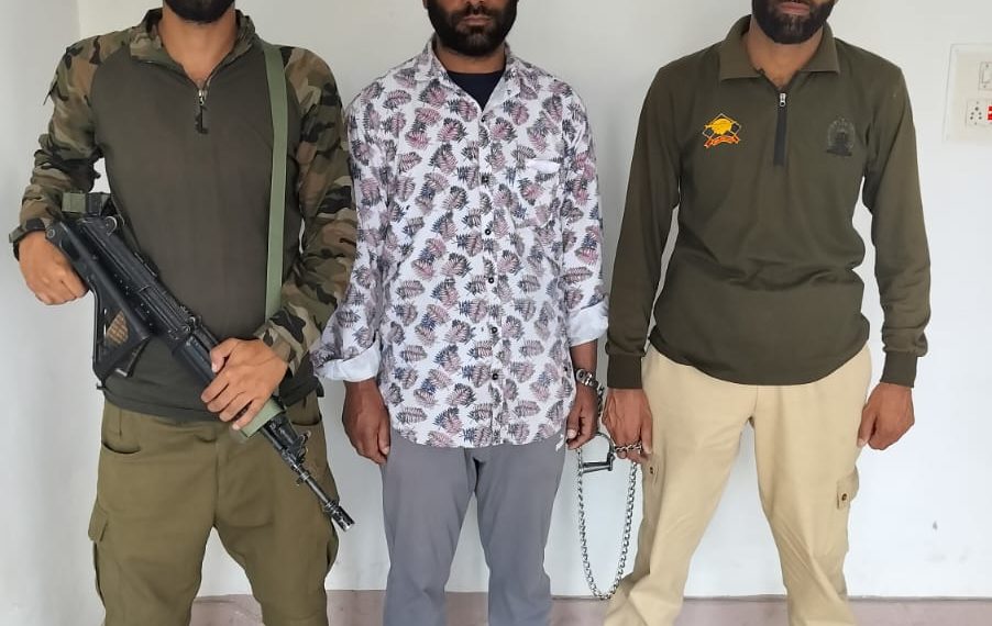 Police books notorious drug smuggler under PIT NDPS Act in Baramulla