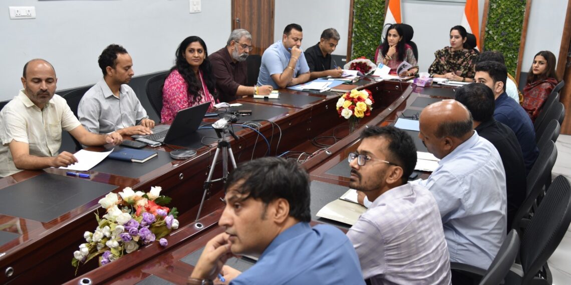 Commissioner Secretary IT reviews progress on special summary revision of electoral rolls in Udhampur