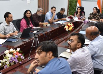 Commissioner Secretary IT reviews progress on special summary revision of electoral rolls in Udhampur