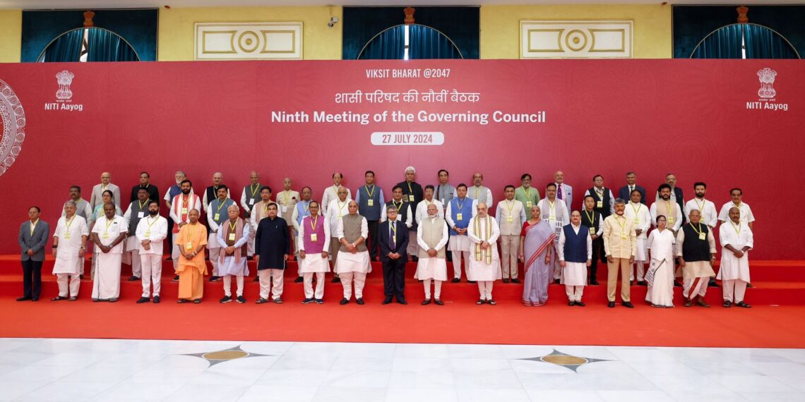 PM chairs 9th Governing Council Meeting of NITI Aayog