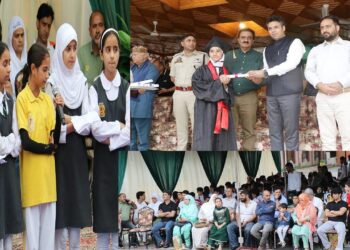 DC Srinagar felicitates Students of International Delhi Public School