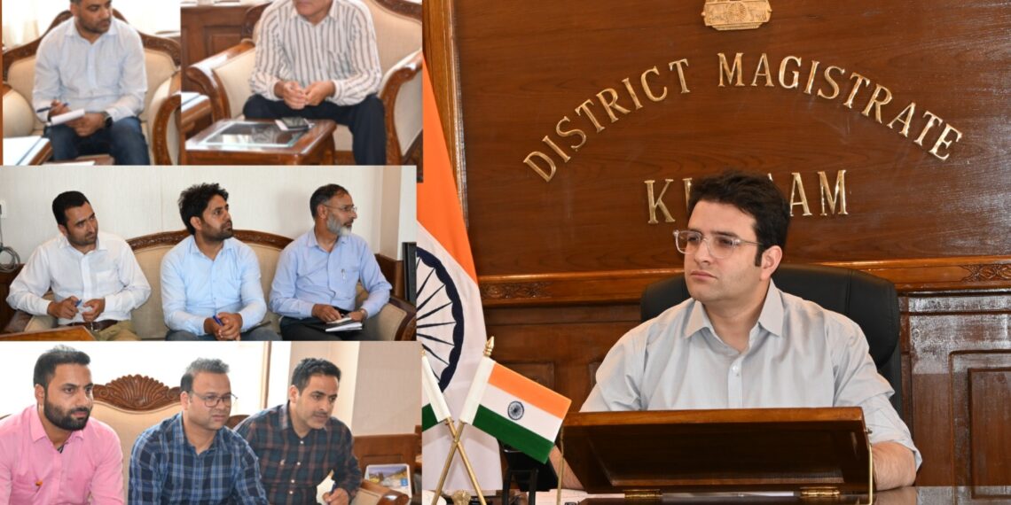 DC Kulgam chairs District Coordination cum Implementation Committee meeting