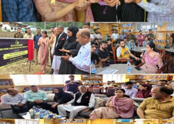 Ayushi Sudan inaugurates modern Reading Hall of District Library Kupwara
