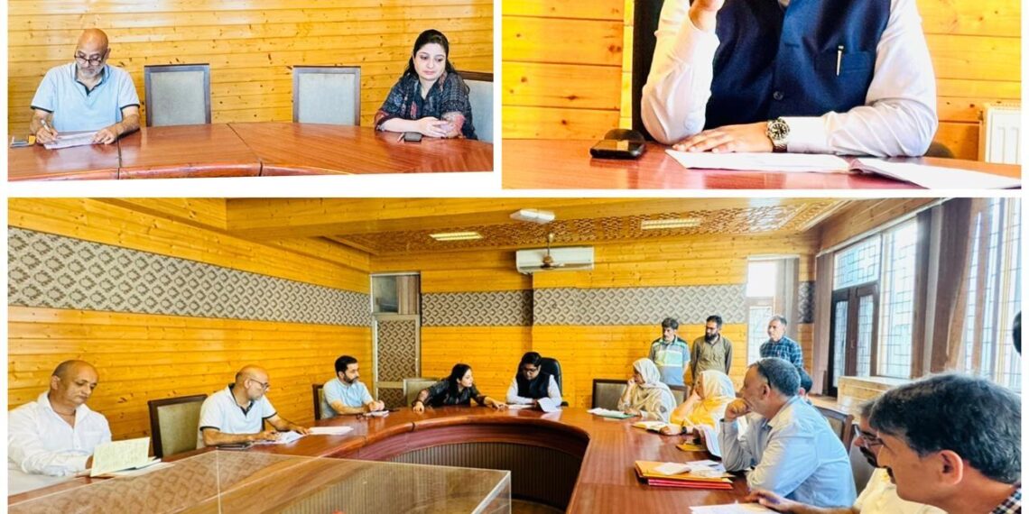 VC SDA took Departmental Review, Implementation of Master Plan 203