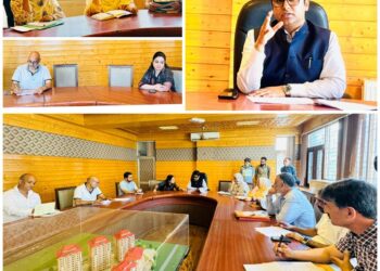 VC SDA took Departmental Review, Implementation of Master Plan 203