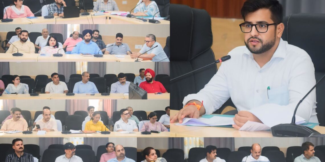 DC Samba reviews Swachhta Pakhwada Campaign