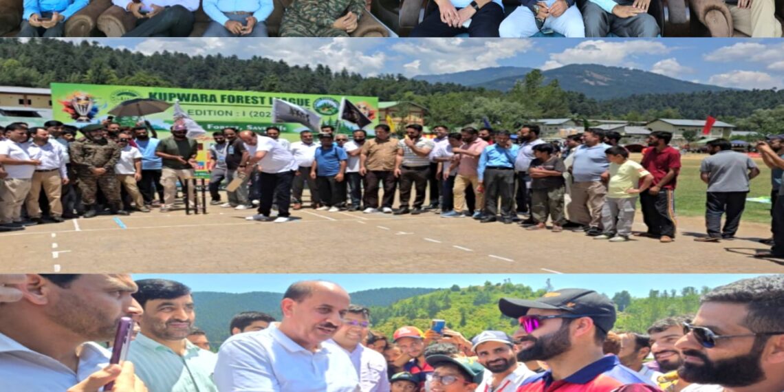 Forest Cricket League takes off at Kupwara, ADC Kupwara inaugurates the T20 Cricket tournament