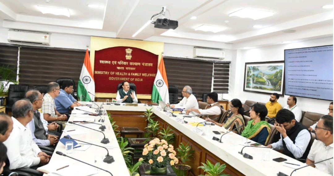 Union Health Minister Shri J P Nadda reviews Regulation of Drugs, Cosmetics and Medical Devices