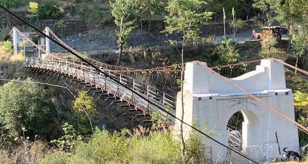 Tourists advised not to visit crossing bridge, other spots in Teethwal