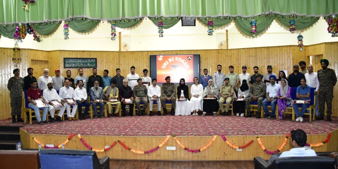 25 LOCAL CITIZENS AWARDED CERTIFICATE OF APPRECIATION AT  ‘URI KI UDAAN’ AWARDS CEREMONY AT URI