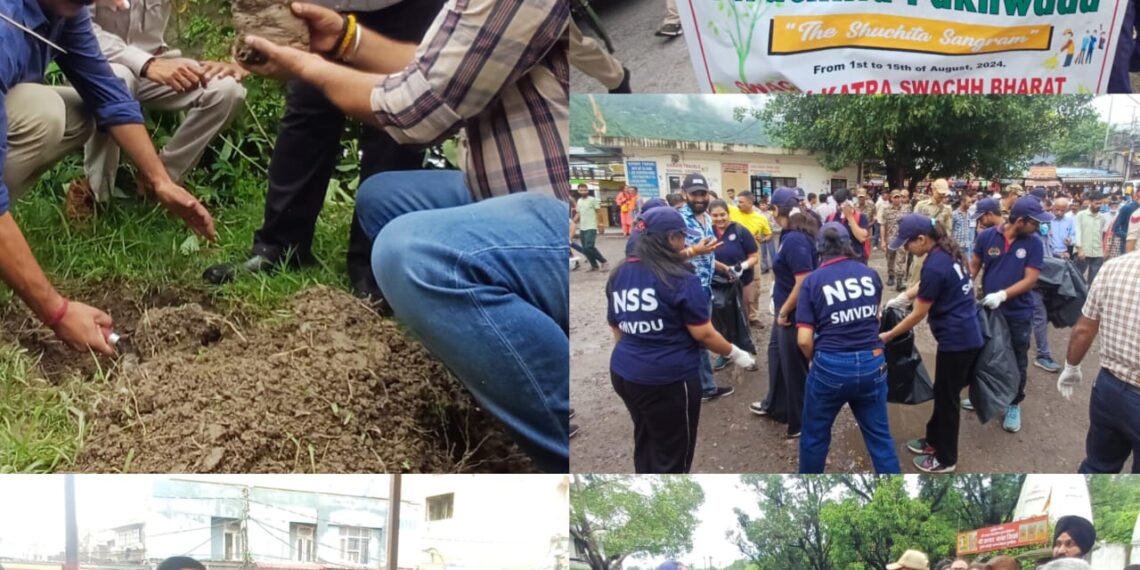 DDC Reasi initiates cleanliness, plantation drive under Swachhta Pakhwara