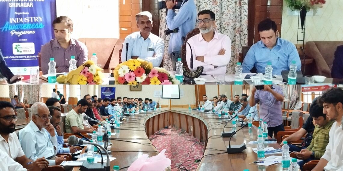 MSME Ministry’s DFO Srinagar organises IAP  on LEAN scheme