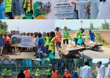 MC Hajin Celebrates Swachhta Pakhwada Under Theme “Suchita Sangram”.