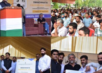 Commissioner SMC Kick Starts Swachhata Pakhwada with Inaugural Program at S.K Park