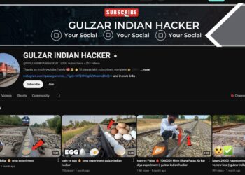 रेलवे सुरक्षा बल (आरपीएफ) ने खतरनाक रेलवे ट्रैक स्टंट के लिए यूट्यूबर को गिरफ्तार किया