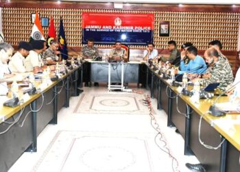 IGP Kashmir chairs security review meeting in view of forthcoming events