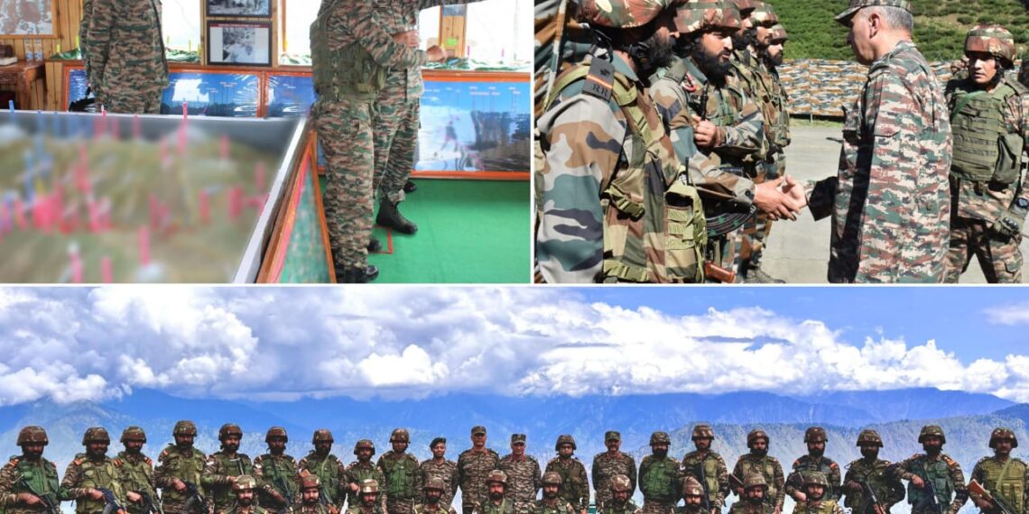 Chinar Corps Commander reviewed security situation in North Kashmir