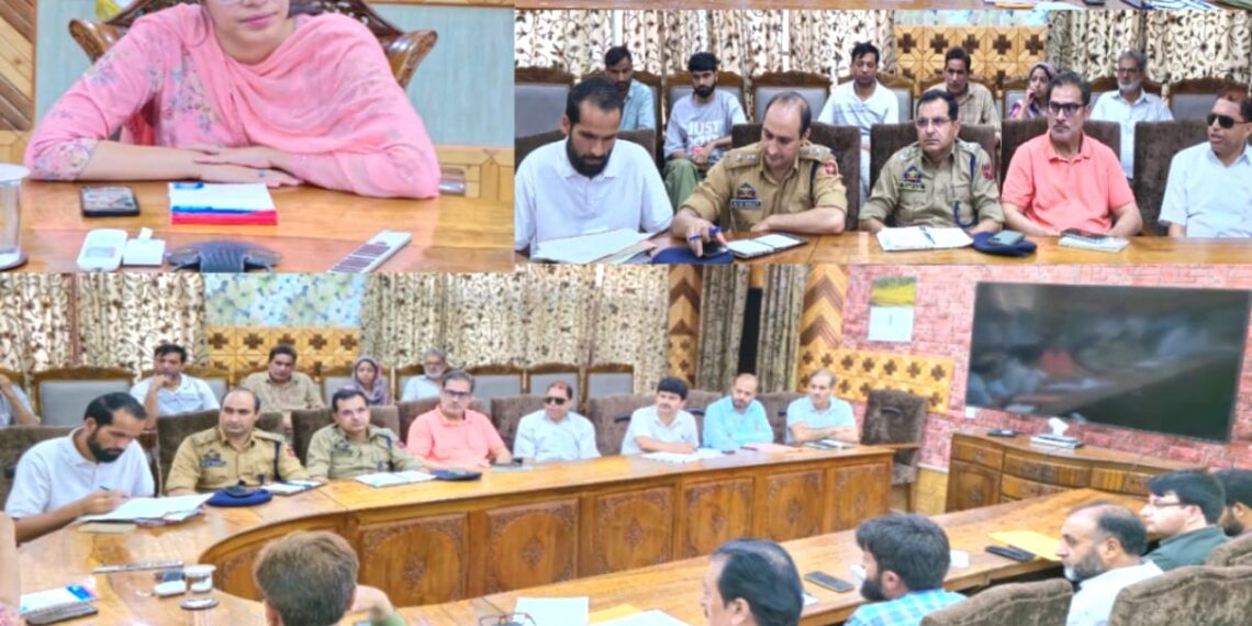DC Kupwara chairs meeting  to discuss issues, remedial measures for PwDs,  and other vulnerable sections of society.