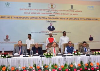 Justice Tashi Rabstan inaugurates ‘Annual Consultation’ on  “Protection of Children with Disabilities” at SKICC