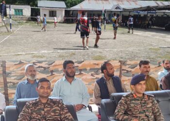 Karnah Inter-College Volleyball Championship  Army Officially Inaugurates with Participation of 14 Teams