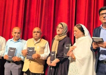 Principal Secy Culture releases Haya Zeeshan’s maiden literary work “Caddle”