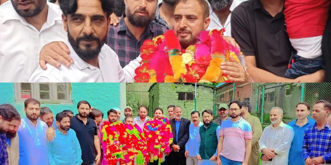 جے کے ٹیچر جوائنٹ ایکشن کمیٹی کے انتخابات  جاوید  قریشی زونل صدر ٹنگڈار منتخب ،حلف بردری کی تقریب میں اساتذہ کی بھاری شرکت