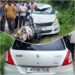 Scooty rider and pillion rider died in Pouni-Bhambla road Accident