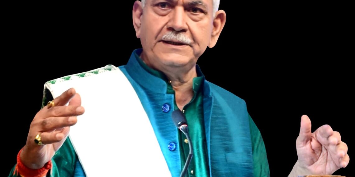We have kept the flame of inclusive development and social equality burning ever-bright illuminating J&K’s journey in the past 5 years, Says LG Sinha