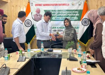 53 Kisan Khidmat Ghars launched in Baramulla DC Baramulla attends the launch event through virtual mode